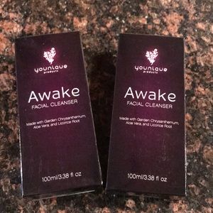 2 Younique Awake Facial Cleansers